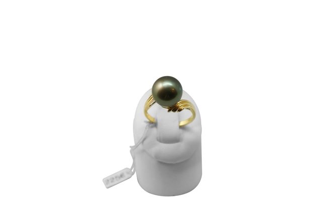 BAGUE CARLA OR 750 PERLE TAHITI SR Ø10-10,5MM CAT B